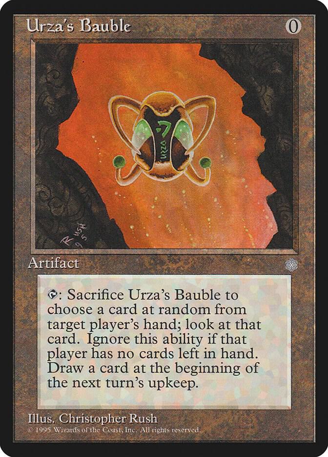 Urza's Bauble (ICE-U) Light Play