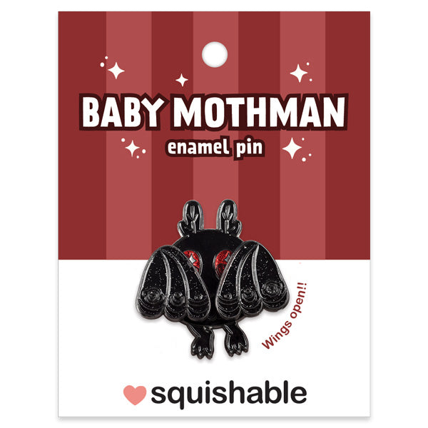 Squishable: Enamel Pin - Baby Mothman