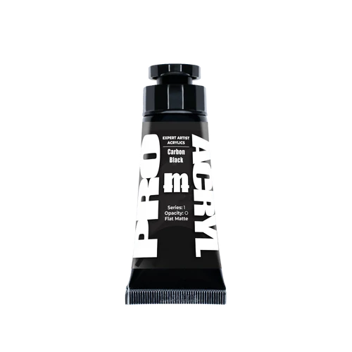 Monument Hobbies: Expert Acrylics - 002 Carbon Black (30mL)