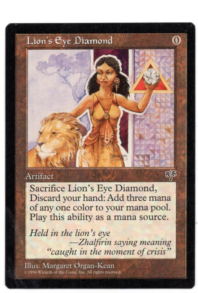 Lion's Eye Diamond (MIR-R) Damaged