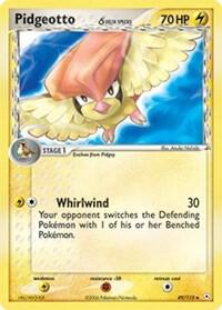 Pidgeotto - 049/110 (Delta Species) (HP) Uncommon - Moderately Reverse Holofoil