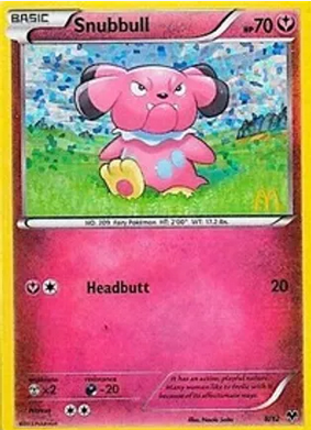 Snubbull (008/012) Mcdonald's Promos 2014 (MCD14)