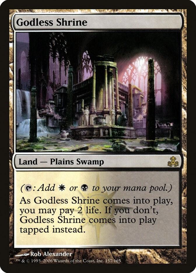Godless Shrine (GPT-R) Moderate Play
