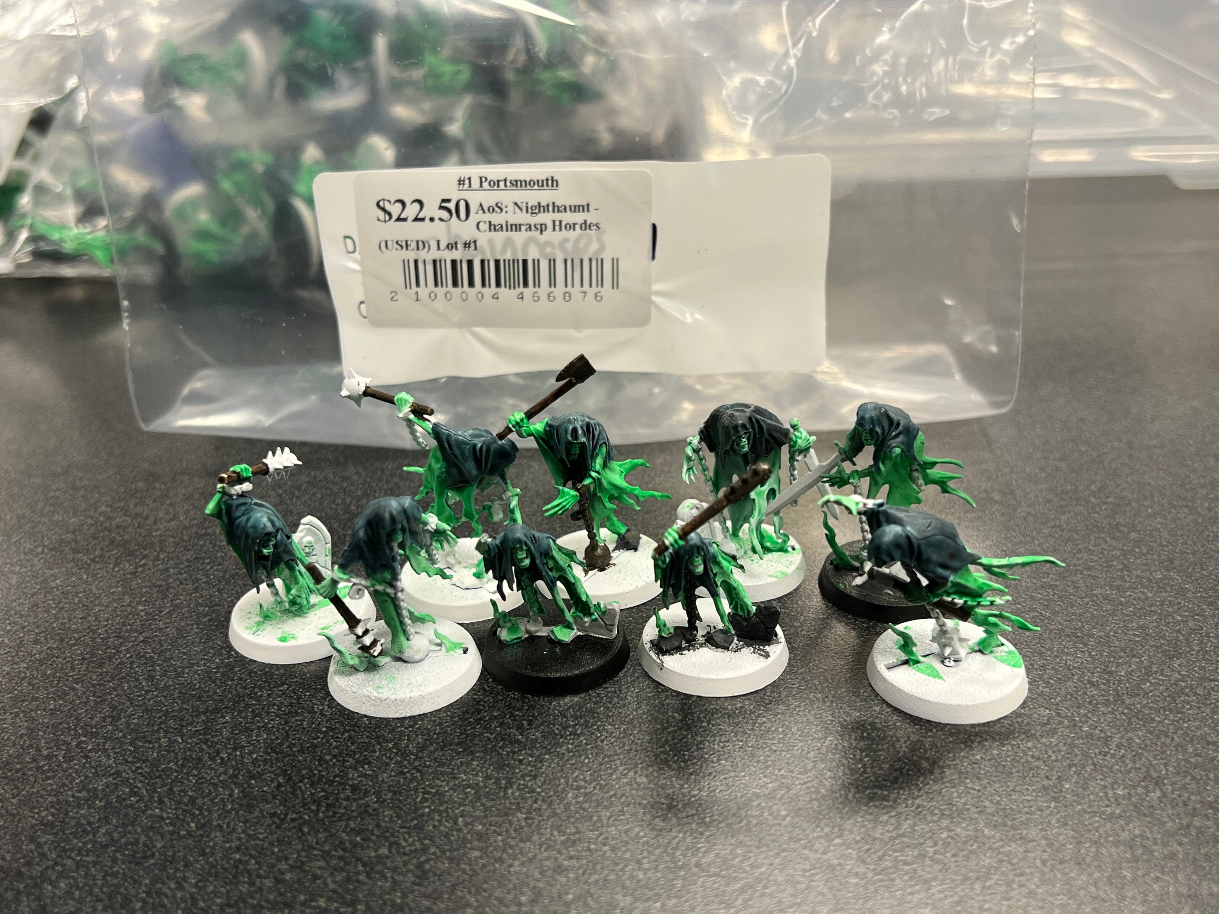 Age of Sigmar: Nighthaunt - Chainrasp Hordes (USED) Lot #1