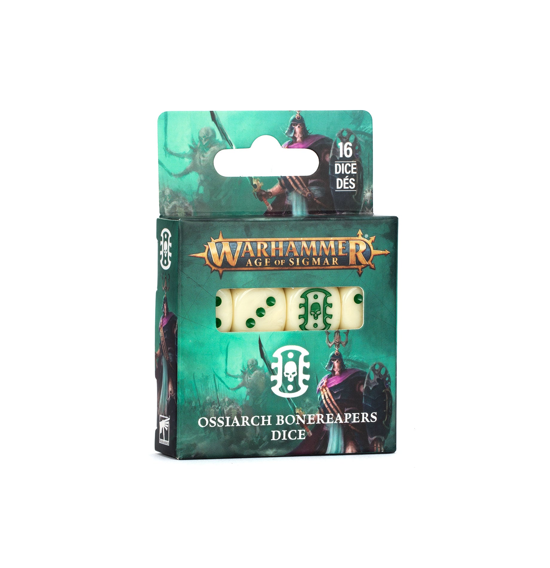 Citadel Hobby: Dice Set - Age of Sigmar: Death - Ossiarch Bonereapers (4th) (16)
