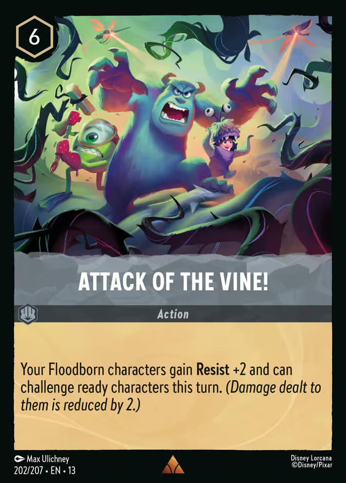 Attack of the Vine! (202/204 - Attack of the Vine!) Rare