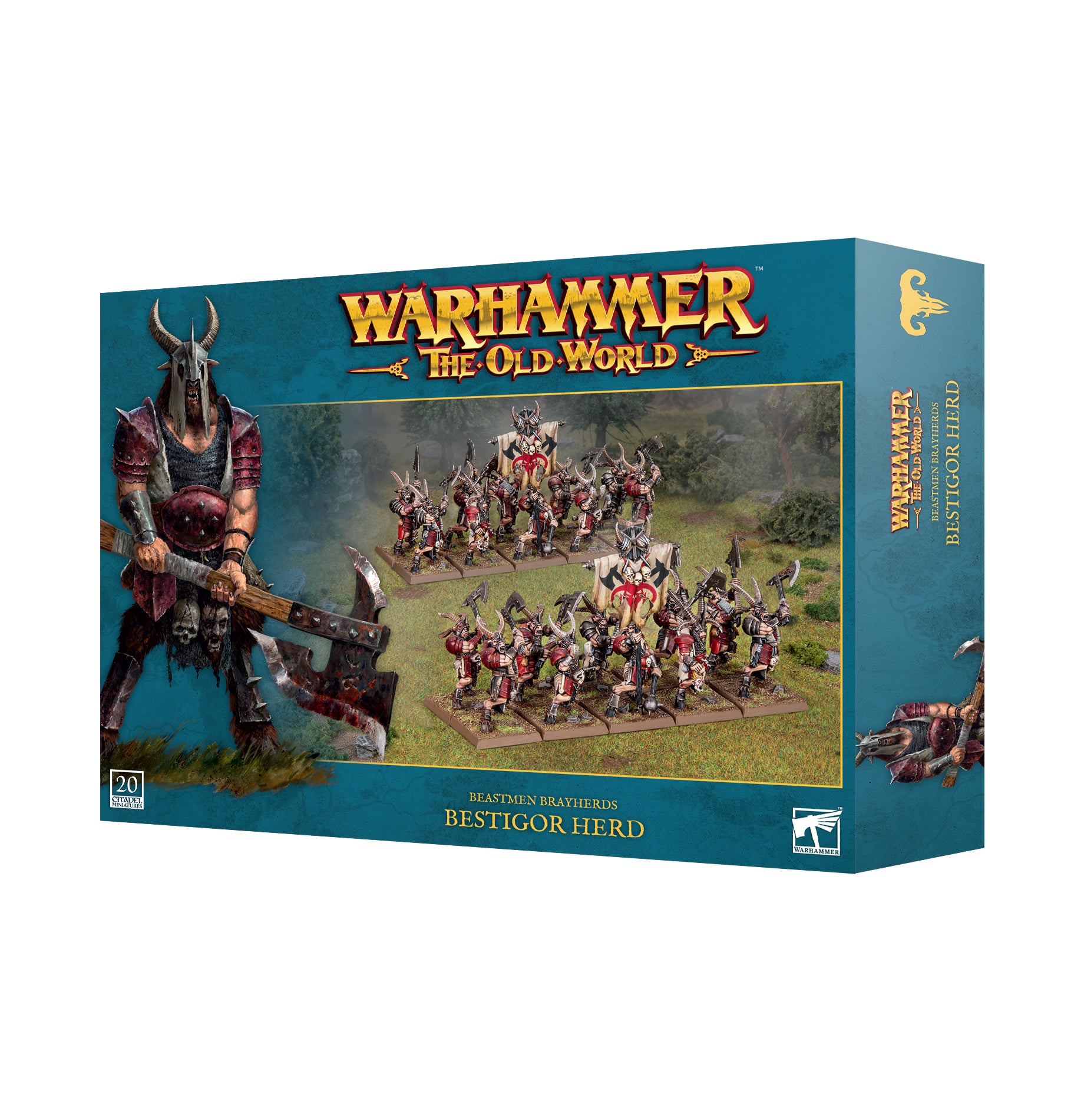 Warhammer The Old World: Beastmen Brayherds - Bestigor Herd