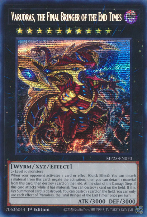 Varudras, the Final Bringer of the End Times (MP25-EN070)