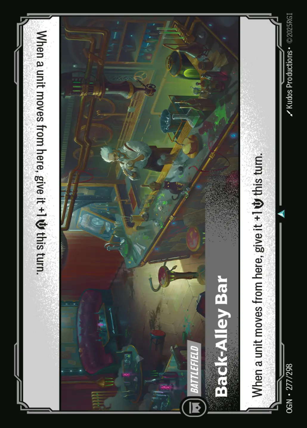 Back-Alley Bar - 277/298 (OGN) Uncommon