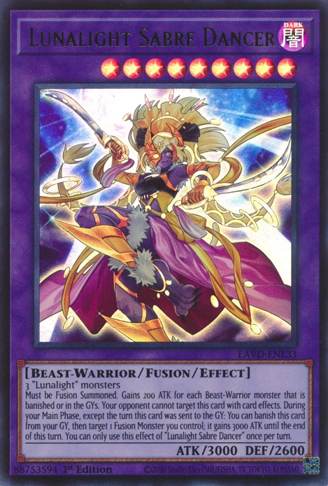 Lunalight Sabre Dancer (LAVD-ENL33)