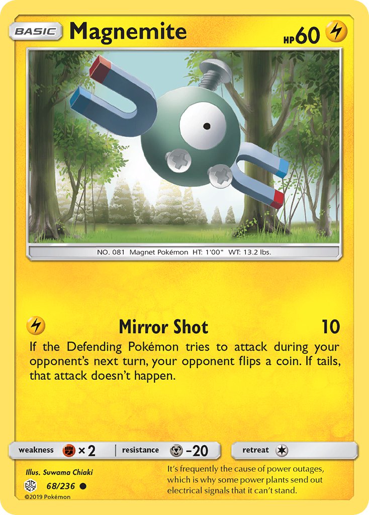 Magnemite - 068/236 (CEC) Common - Near Mint