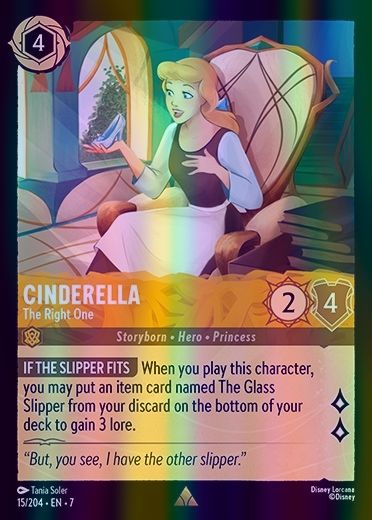 Cinderella - The Right One (Archazia's Island - 015/204) Rare