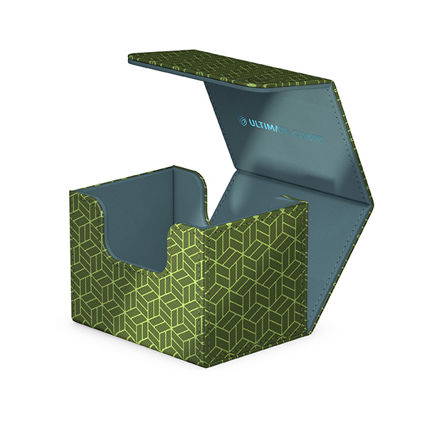 Ultimate Guard: Deck Case - Sidewinder 100+ XenoSkin - Shogun’s Journey- Part 2: Ajiro (Green / Light Blue)