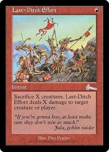 Last-Ditch Effort (ULG-U)