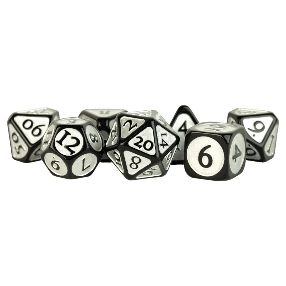 MDG: Acrylic - Black w/ Silver Poly (7)