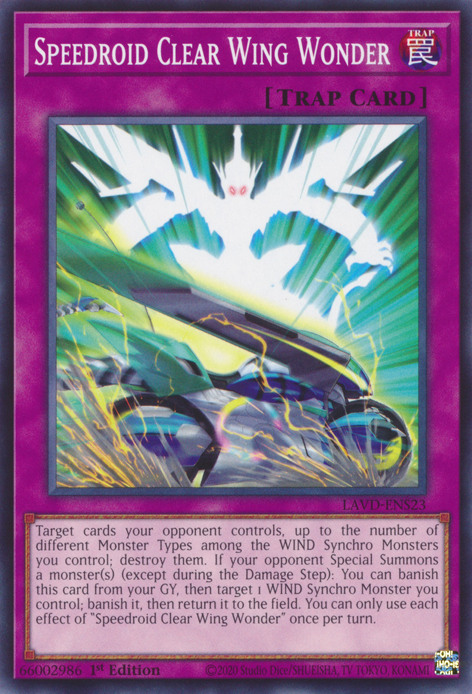 Speedroid Clear Wing Wonder (LAVD-ENS23)