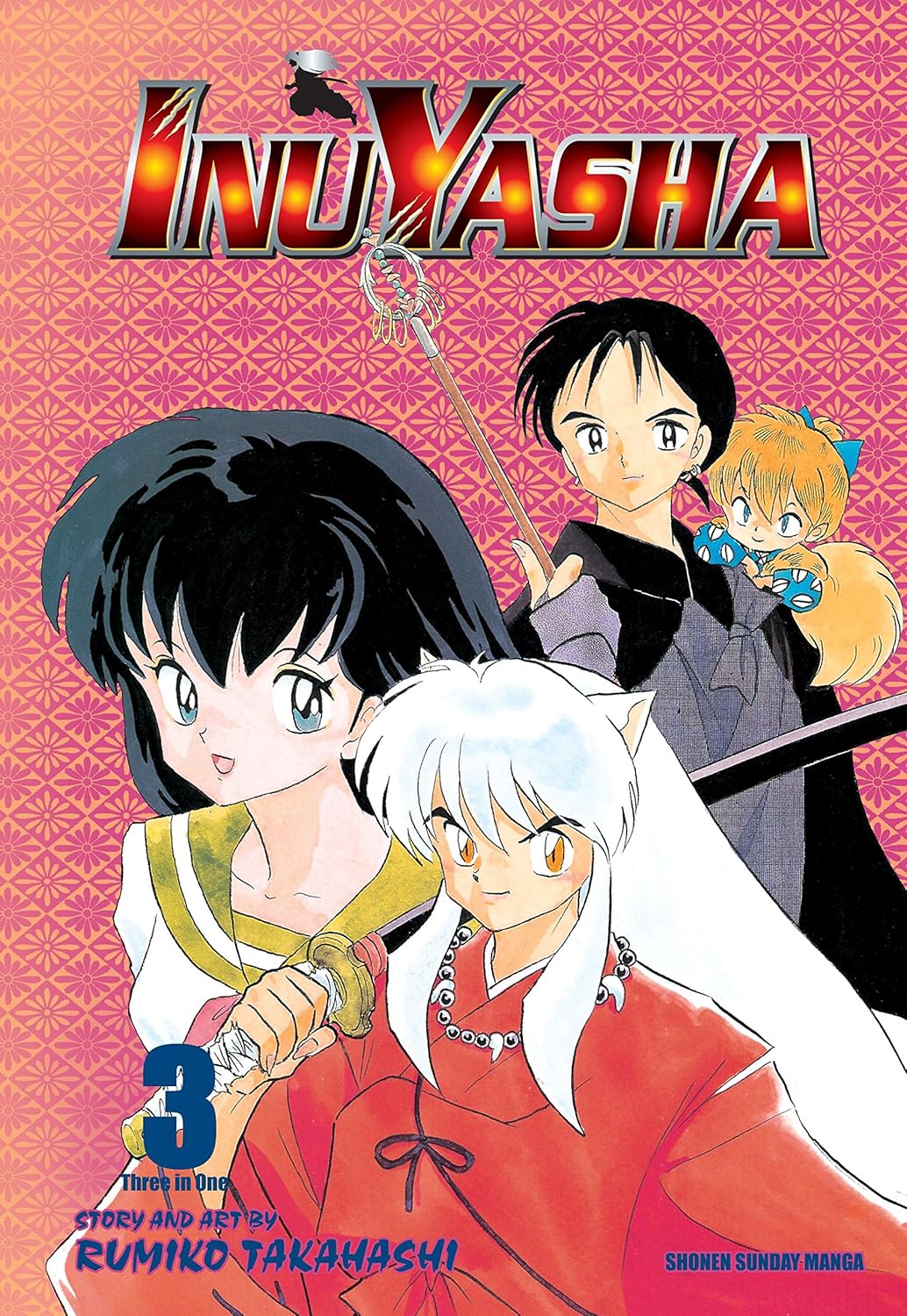 Inuyasha 3-in-1 Volume 3 (USED)