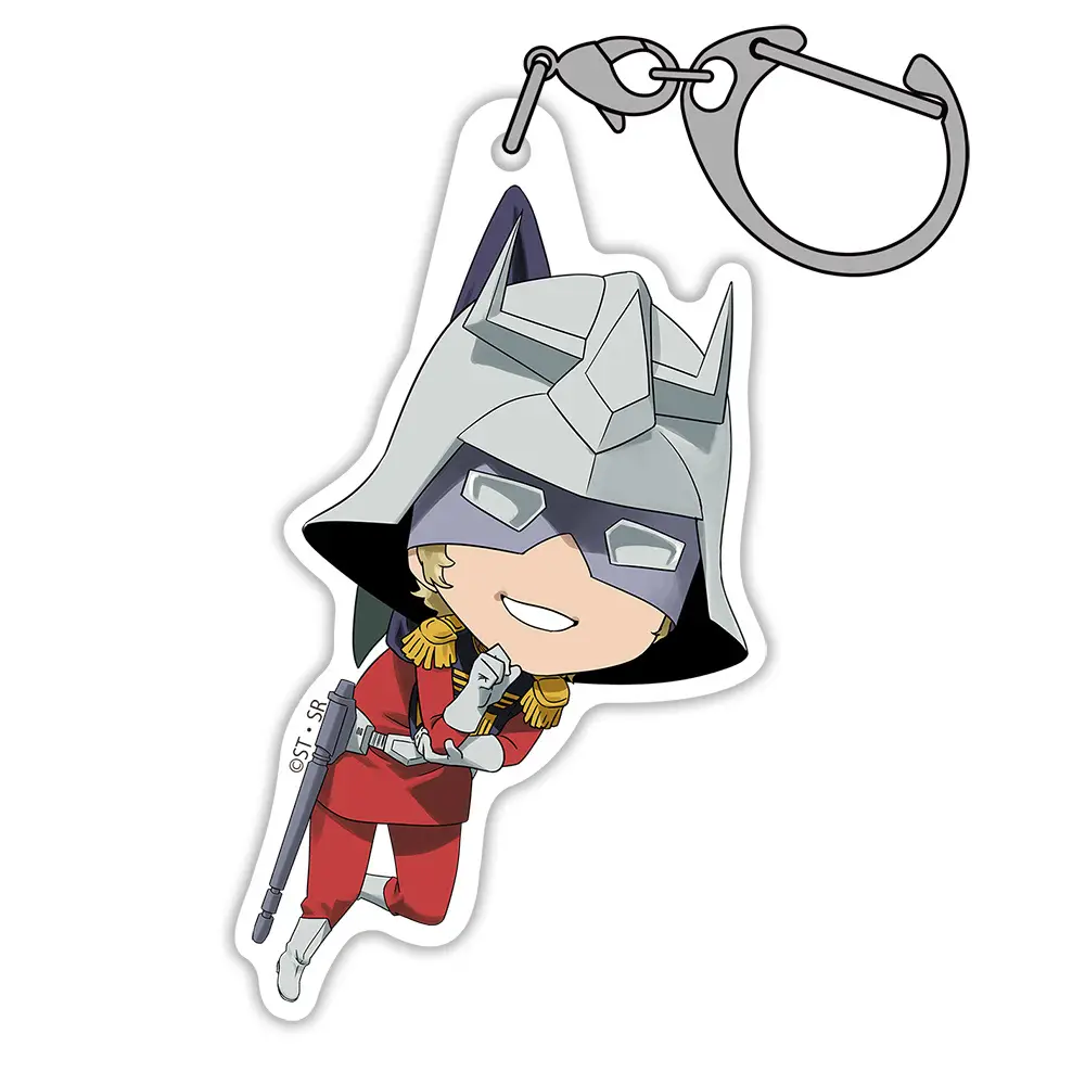Mobile Suit Gundam GQuuuuuuX: Char Aznable Acrylic Tsumamare Keychain