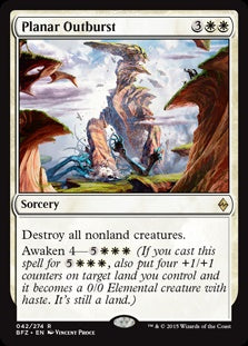 Planar Outburst (BFZ-R)