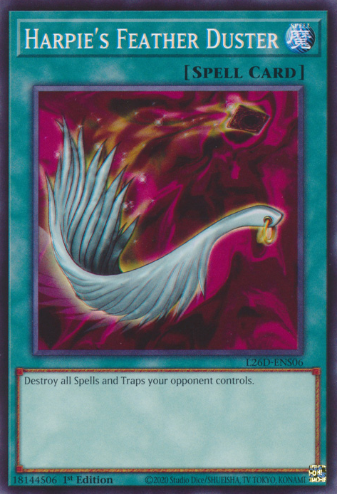 Harpie's Feather Duster (L26D-ENS06)