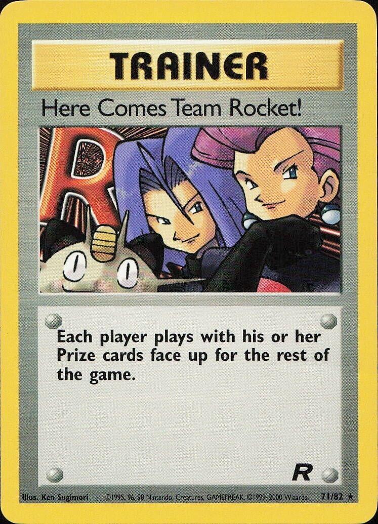 Here Comes Team Rocket! -15/82 (TR) Near Mint Unlimited Holofoil
