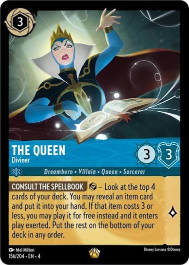 The Queen - Diviner (Ursula's Return 156/204) Legendary - Near Mint