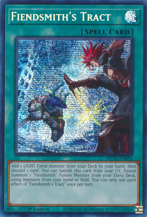 Fiendsmith's Tract (MP25-EN093) Prismatic Secret Rare Near Mint 1st Edition