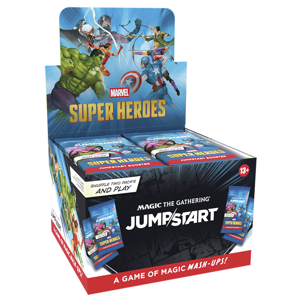 MTG: Universes Beyond: Marvel Super Heroes - Jumpstart Booster Box (Release Date: 06.19.26) DELAYED