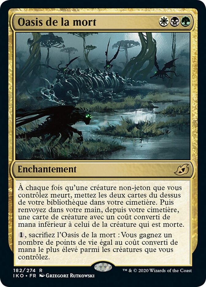 Death's Oasis (IKO-R-FOIL) French