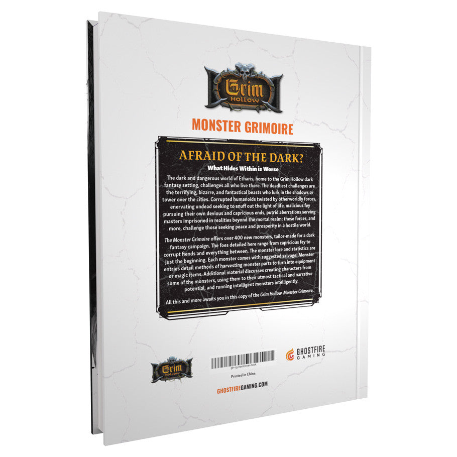 D&D 5E OGL: Grim Hollow 2E - Monster Grimoire