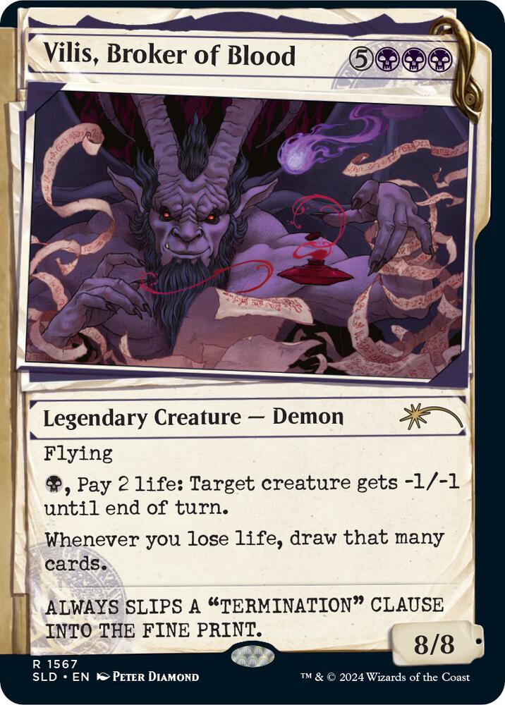 Vilis, Broker Of Blood - #1567 (SLD-R)