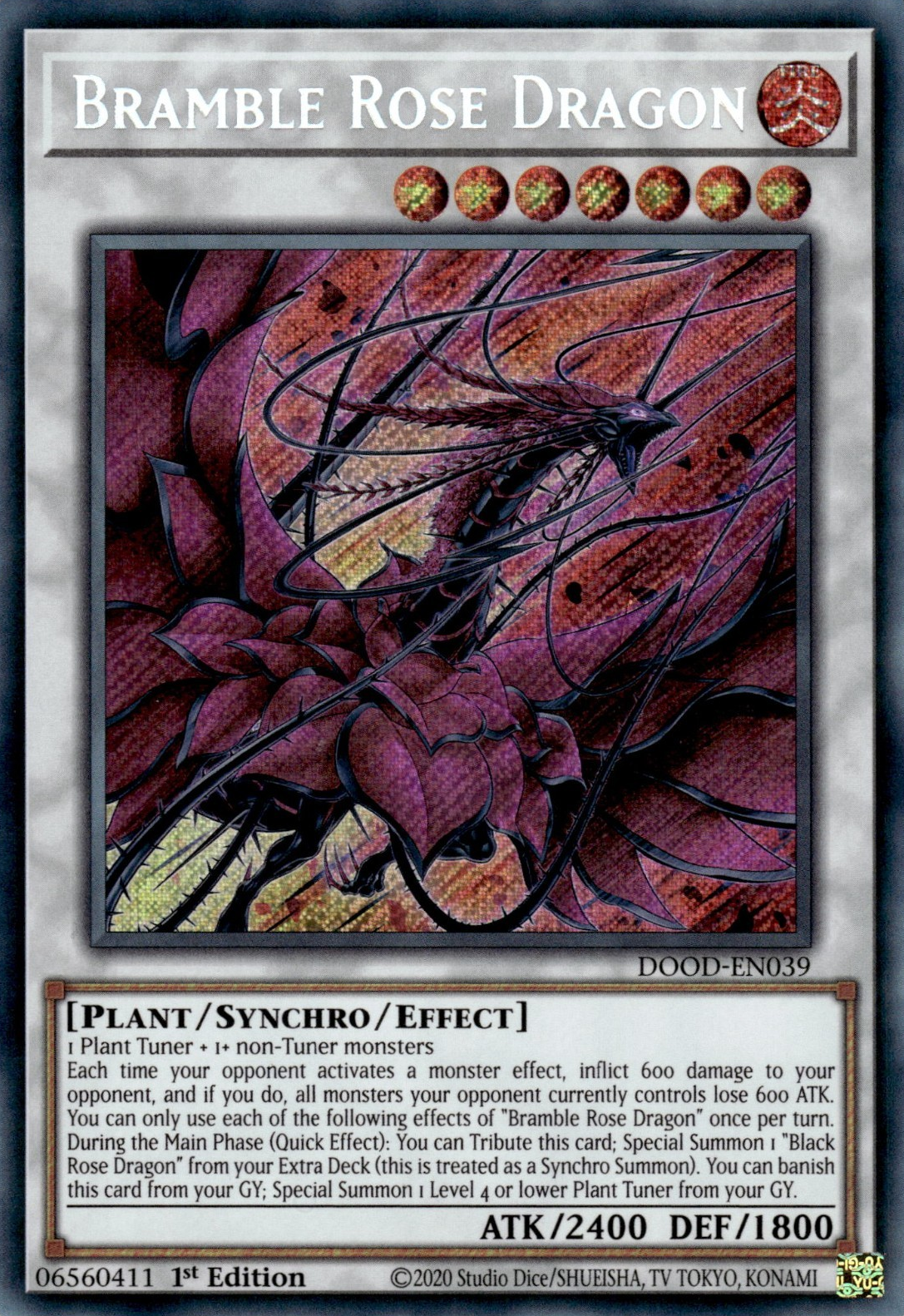 Bramble Rose Dragon (DOOD-EN039)