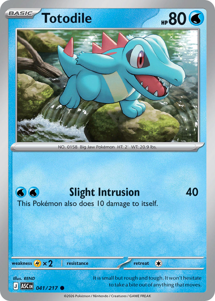Totodile - 041/217 (ASC) Common