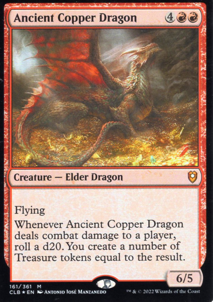 Ancient Copper Dragon (CLB-M-FOIL)