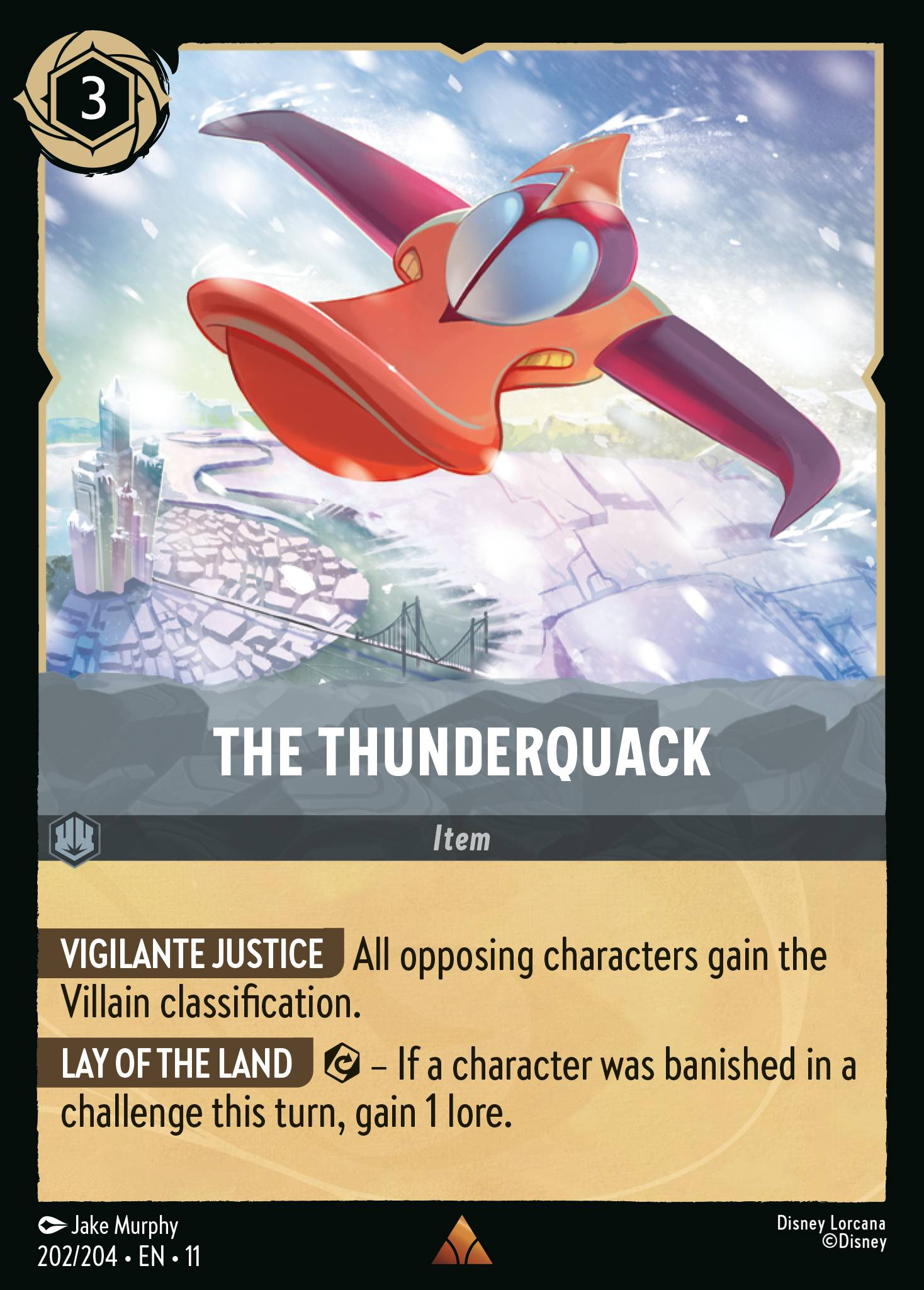 The Thunderquack (202/204 - Winterspell) Rare