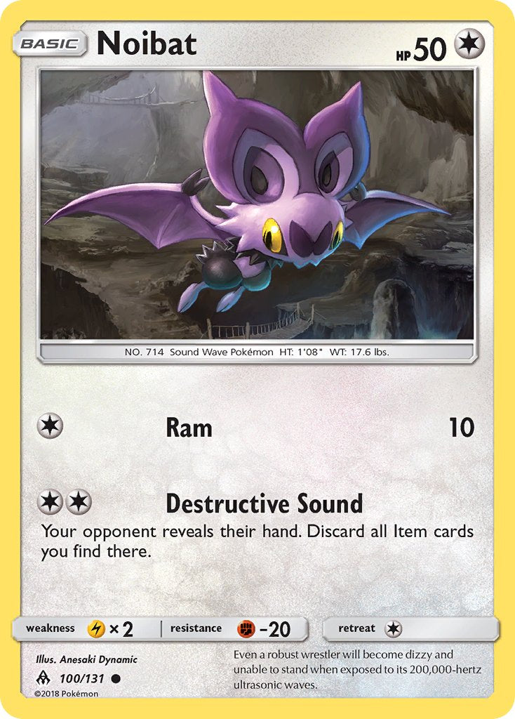 Noibat - 100/131 (FLI) Common - Near Mint