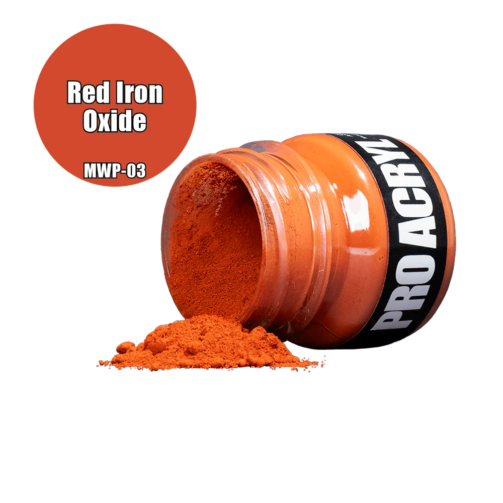 Monument Hobbies: PRO Acryl Weathering Pigments - 03 Red Iron Oxide (37mL)