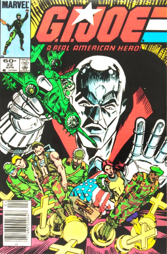 G.I. Joe: A Real American Hero (1982 Series) #22 (7.5) 1st App Duke and Roadblock