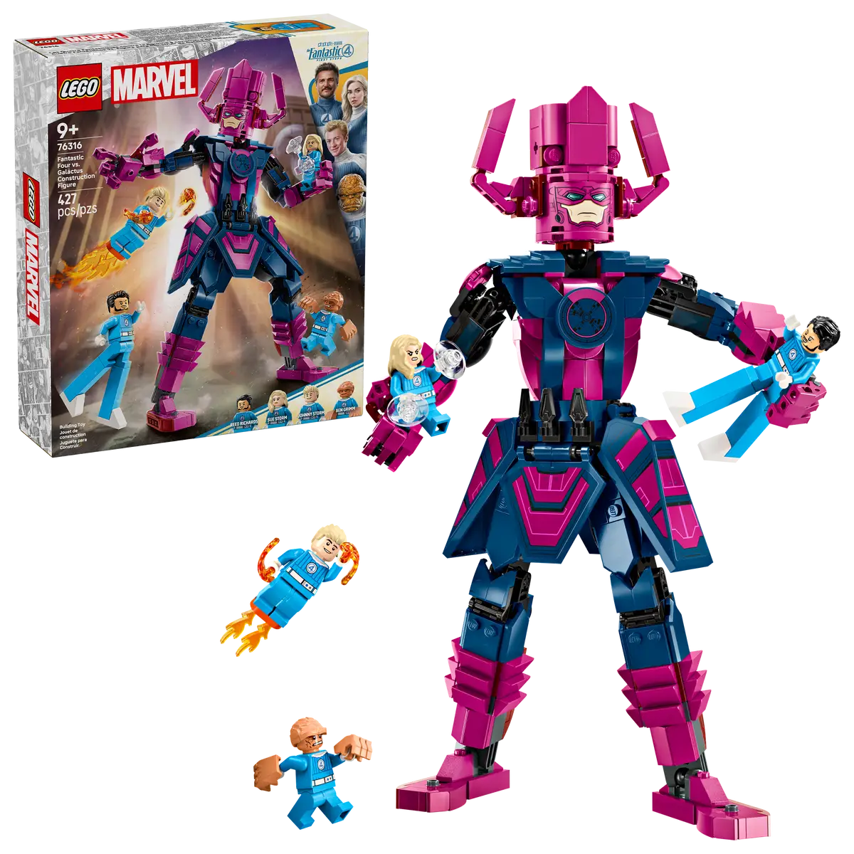 Lego: Marvel - Fantastic Four vs Galactus Construction Figure (76316)