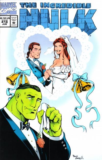 THE INCREDIBLE HULK (1968 Series) #418 (9.4) 1st App Talos - Die Cut Cover
