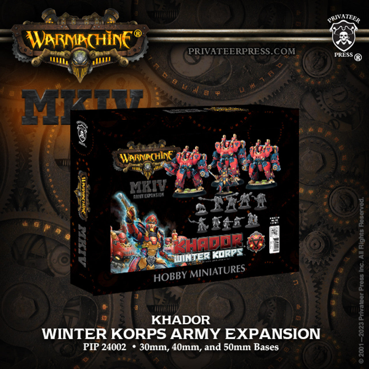 Warmachine MKIV (PIP 24002): Khador Winter Korps - Army Expansion