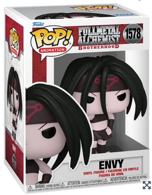 POP Figure: Full Metal Alchemist Brotherhood #1579 - Envy