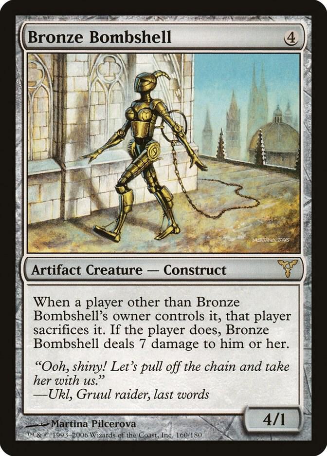 Bronze Bombshell (DIS-R) Moderate Play