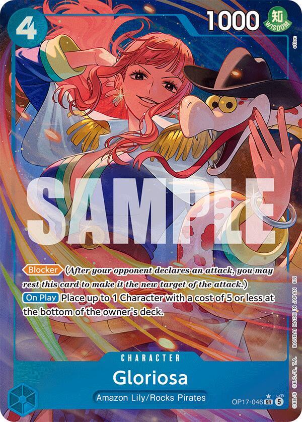 Gloriosa (Alternate Art) (OP17-046) SR - Near Mint