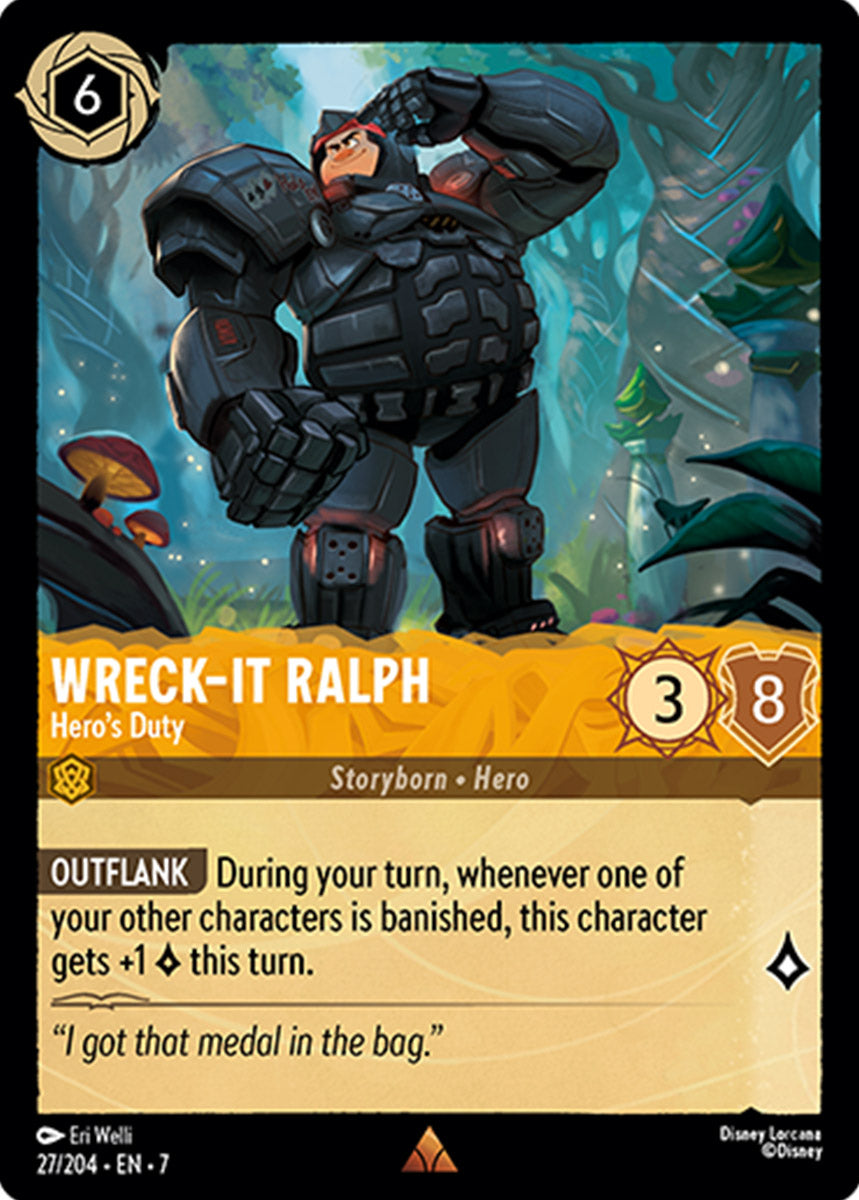 Wreck It Ralph - Hero's Duty (Archazia's Island - 027/204) Rare