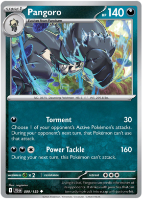 Pangoro - 099/159 (JTG) Uncommon
