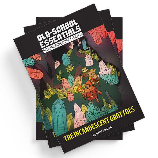 Old School Essentials RPG: The Incandescent Grottoes