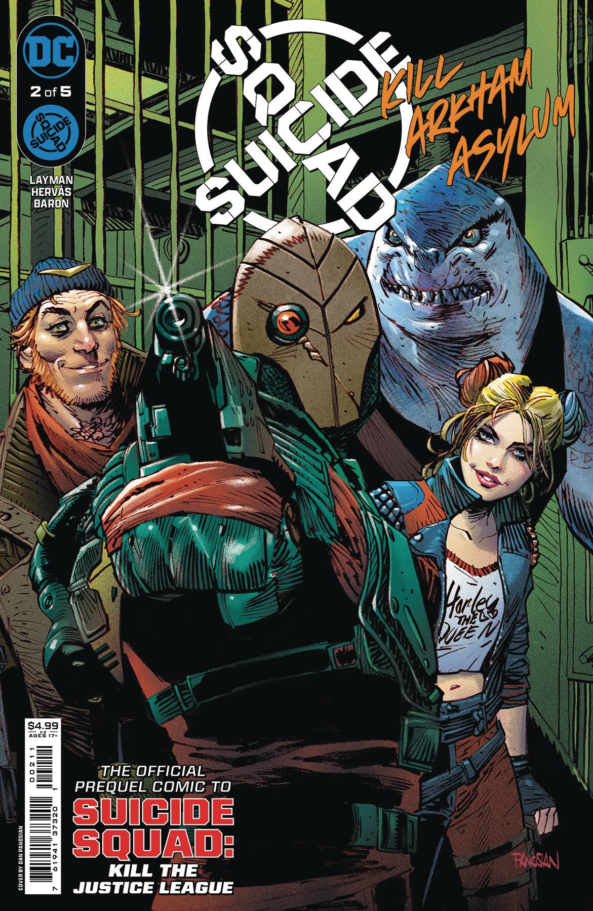 SUICIDE SQUAD KILL ARKHAM ASYLUM #2 (OF 5) CVR A DAN PANOSIAN (MR)
