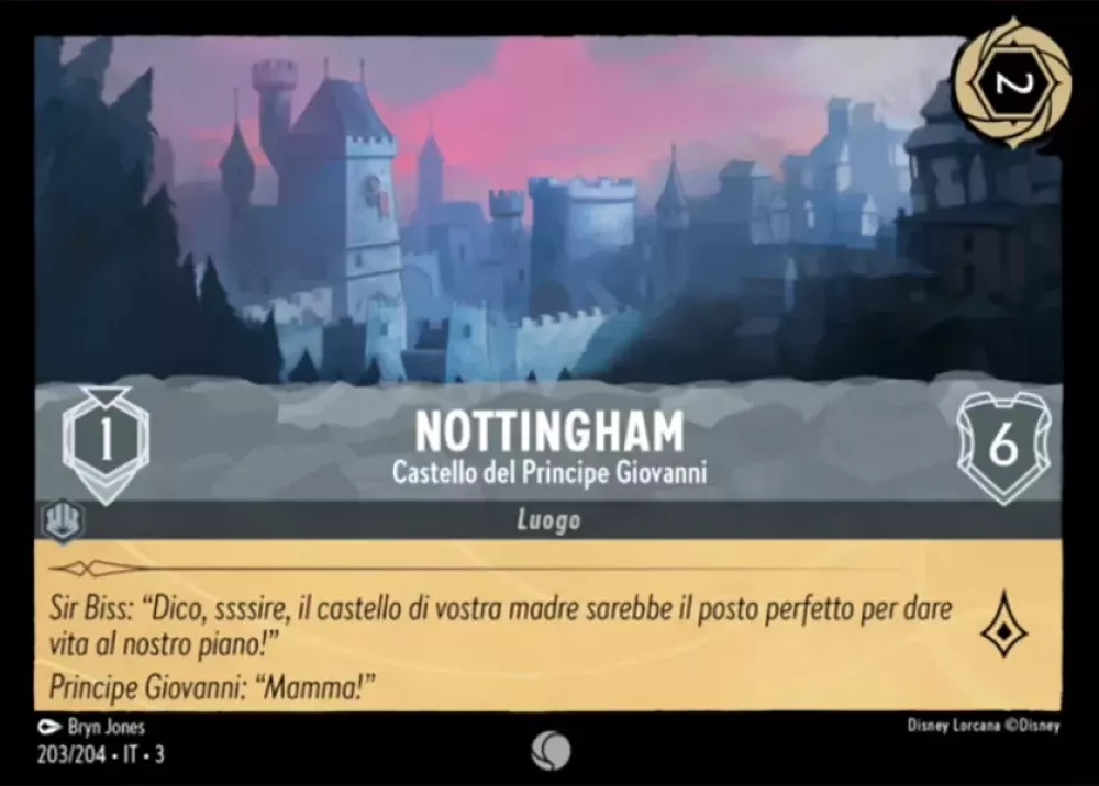 Nottingham - Prince John's Castle (Into the Inklands 203/204) Common - Near Mint