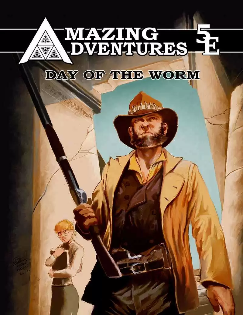 Amazing Adventures RPG: Day of the Worm (USED)